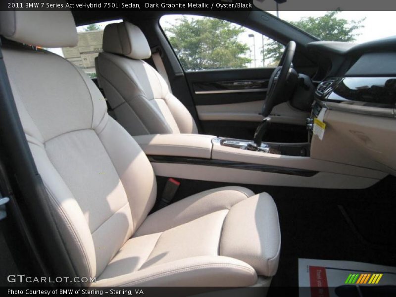 Dark Graphite Metallic / Oyster/Black 2011 BMW 7 Series ActiveHybrid 750Li Sedan