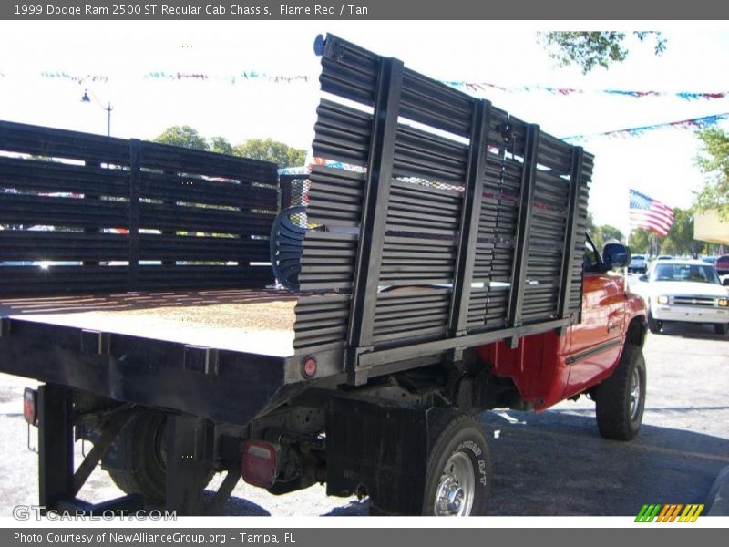 Flame Red / Tan 1999 Dodge Ram 2500 ST Regular Cab Chassis