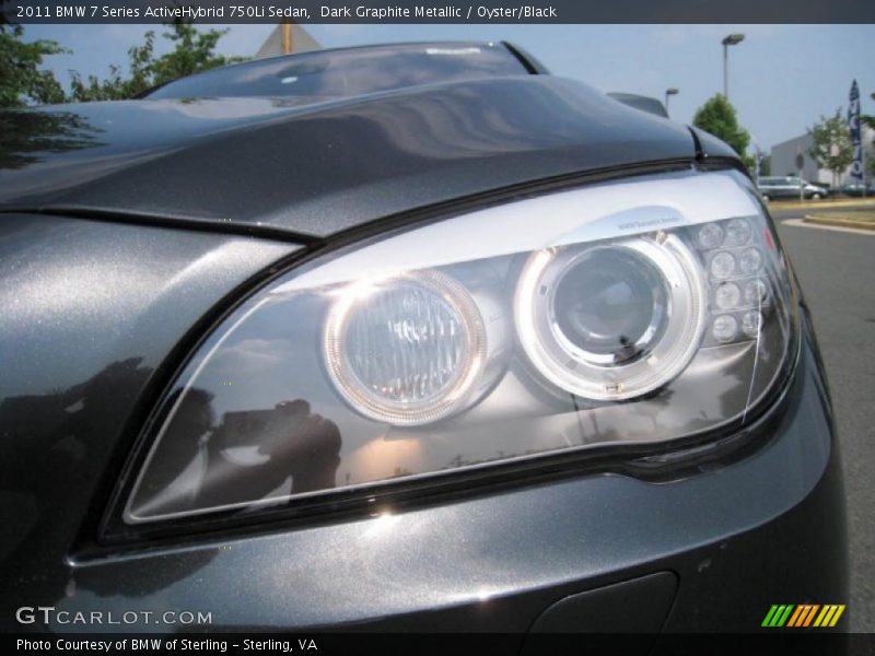 Dark Graphite Metallic / Oyster/Black 2011 BMW 7 Series ActiveHybrid 750Li Sedan