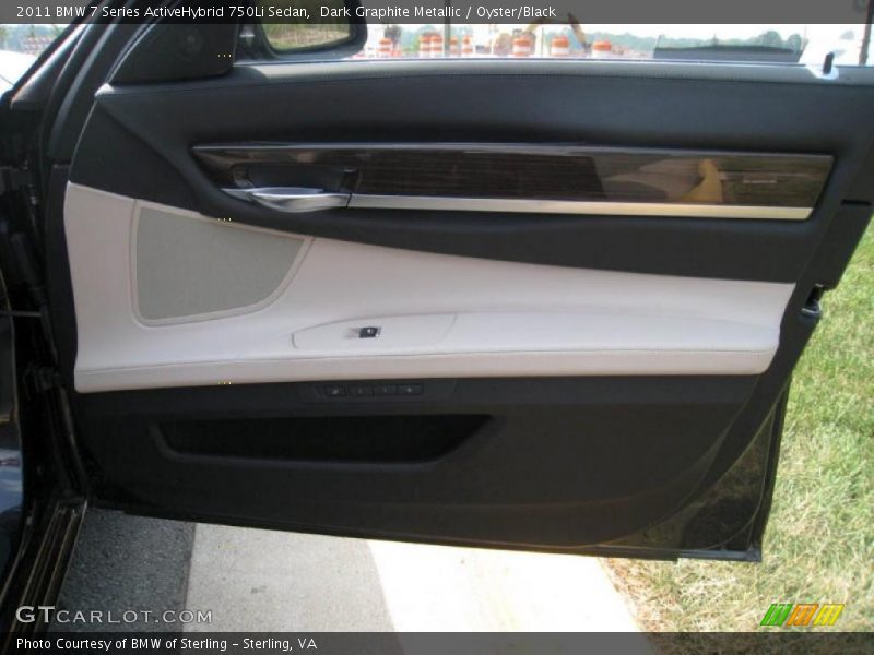 Dark Graphite Metallic / Oyster/Black 2011 BMW 7 Series ActiveHybrid 750Li Sedan