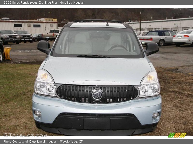 Blue Frost Metallic / Neutral 2006 Buick Rendezvous CX