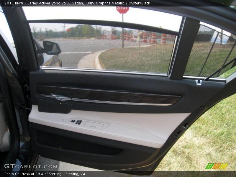 Dark Graphite Metallic / Oyster/Black 2011 BMW 7 Series ActiveHybrid 750Li Sedan