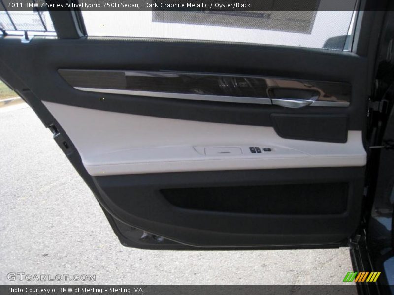 Dark Graphite Metallic / Oyster/Black 2011 BMW 7 Series ActiveHybrid 750Li Sedan