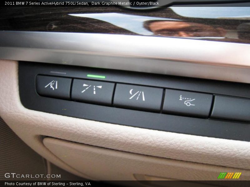 Dark Graphite Metallic / Oyster/Black 2011 BMW 7 Series ActiveHybrid 750Li Sedan