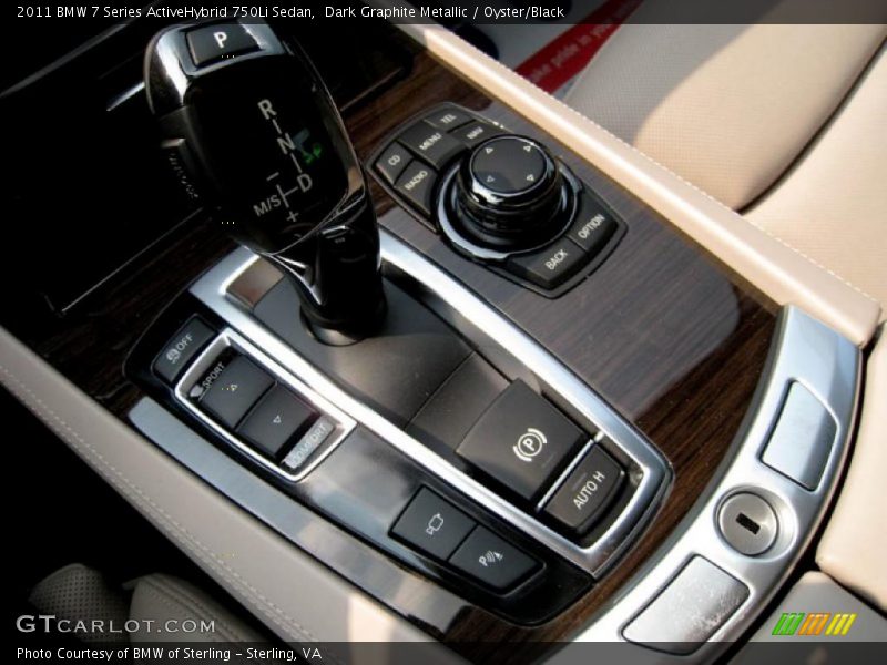 Dark Graphite Metallic / Oyster/Black 2011 BMW 7 Series ActiveHybrid 750Li Sedan
