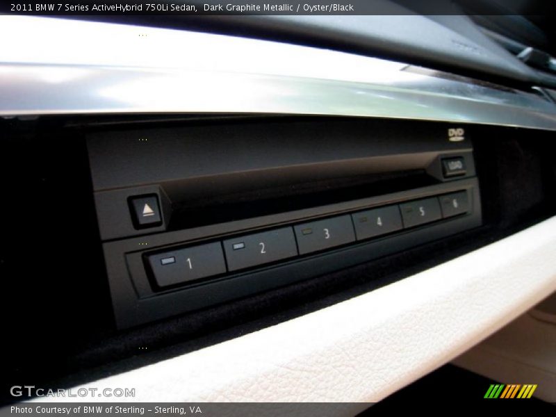 Dark Graphite Metallic / Oyster/Black 2011 BMW 7 Series ActiveHybrid 750Li Sedan