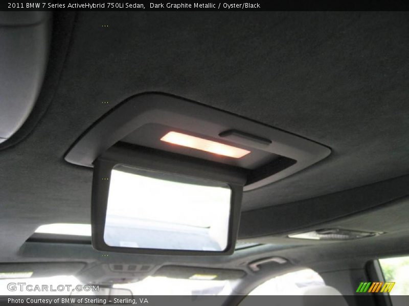 Dark Graphite Metallic / Oyster/Black 2011 BMW 7 Series ActiveHybrid 750Li Sedan