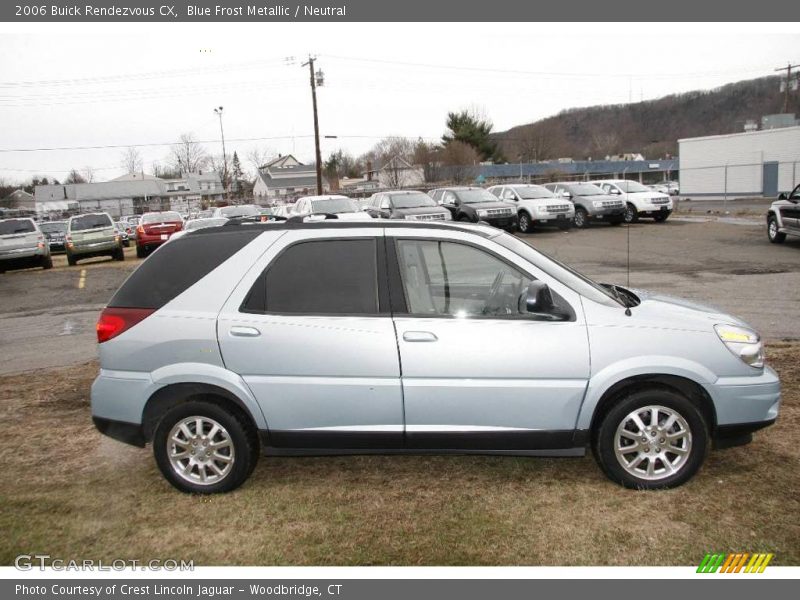 Blue Frost Metallic / Neutral 2006 Buick Rendezvous CX