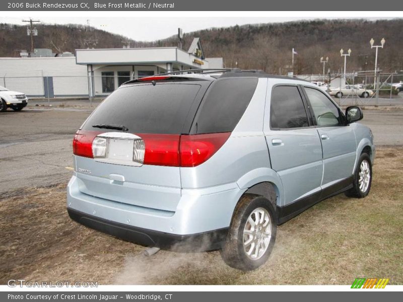 Blue Frost Metallic / Neutral 2006 Buick Rendezvous CX