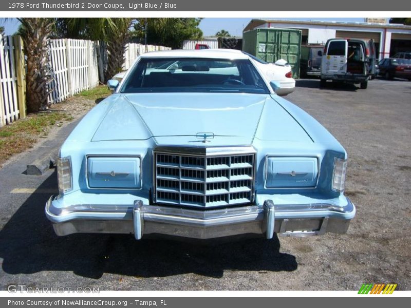 Light Blue / Blue 1978 Ford Thunderbird 2 Door Coupe
