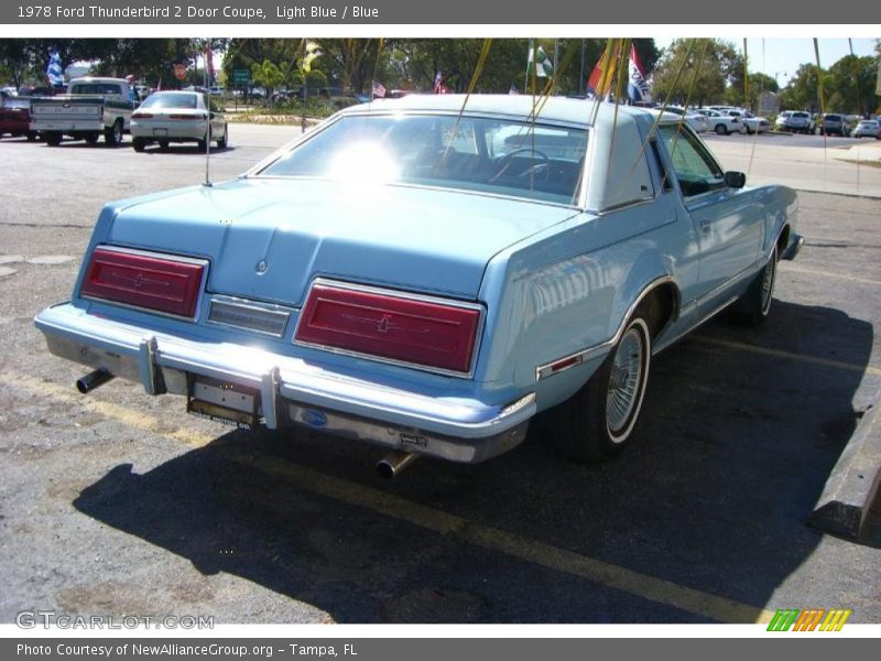 Light Blue / Blue 1978 Ford Thunderbird 2 Door Coupe
