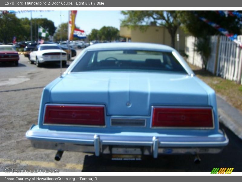 Light Blue / Blue 1978 Ford Thunderbird 2 Door Coupe