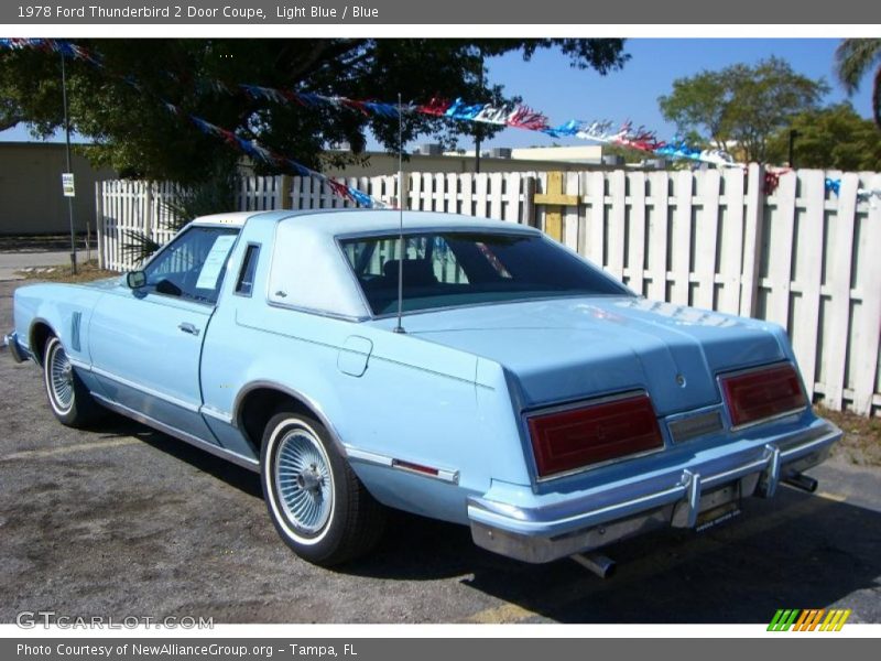 Light Blue / Blue 1978 Ford Thunderbird 2 Door Coupe