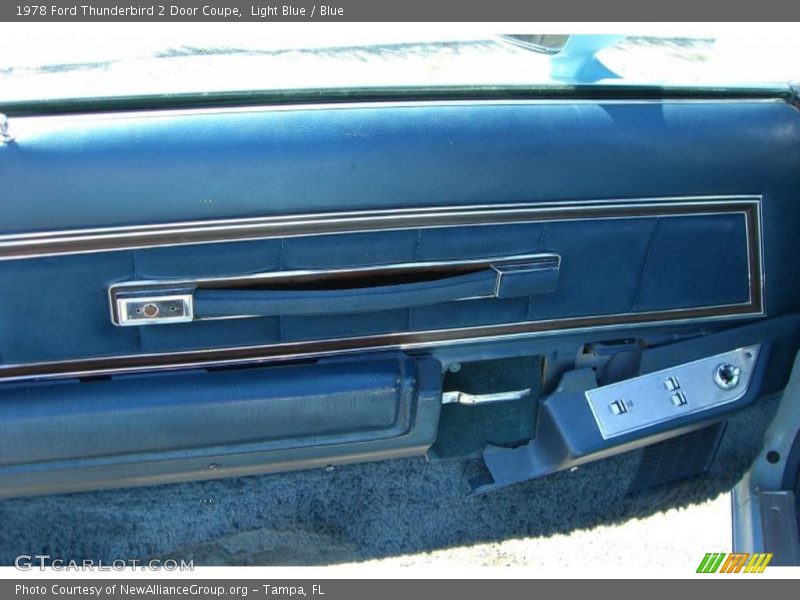Light Blue / Blue 1978 Ford Thunderbird 2 Door Coupe