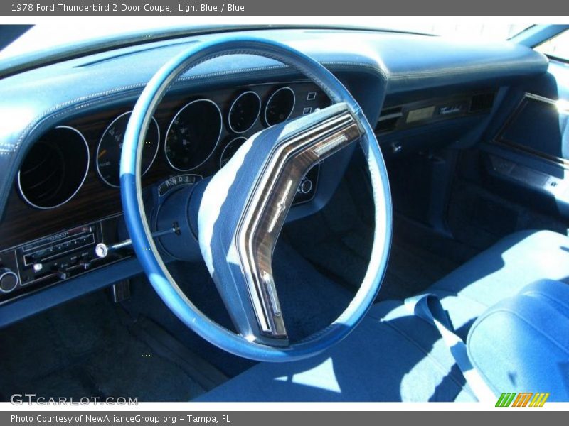 Light Blue / Blue 1978 Ford Thunderbird 2 Door Coupe