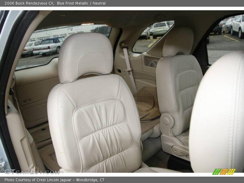 Blue Frost Metallic / Neutral 2006 Buick Rendezvous CX