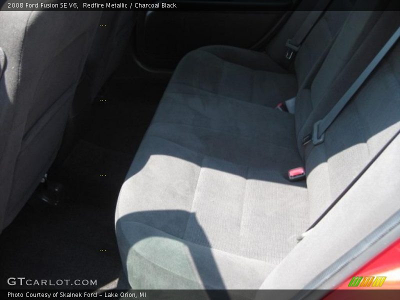 Redfire Metallic / Charcoal Black 2008 Ford Fusion SE V6