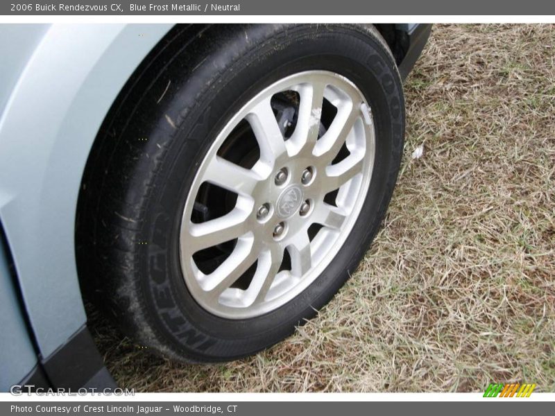 Blue Frost Metallic / Neutral 2006 Buick Rendezvous CX