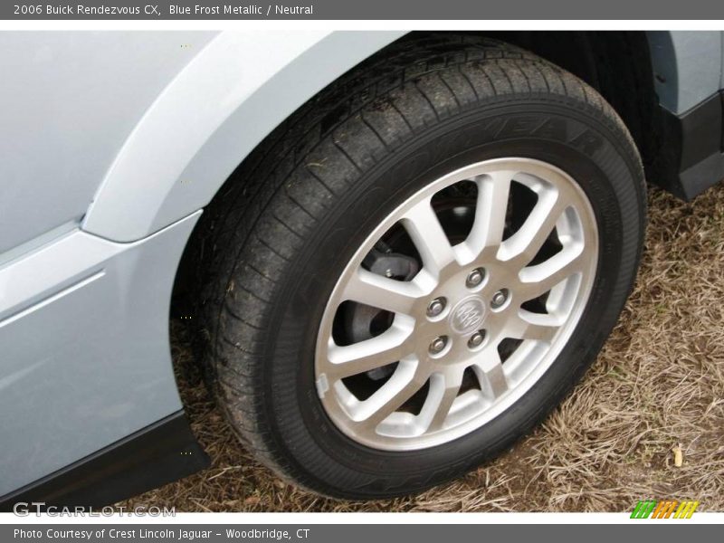 Blue Frost Metallic / Neutral 2006 Buick Rendezvous CX