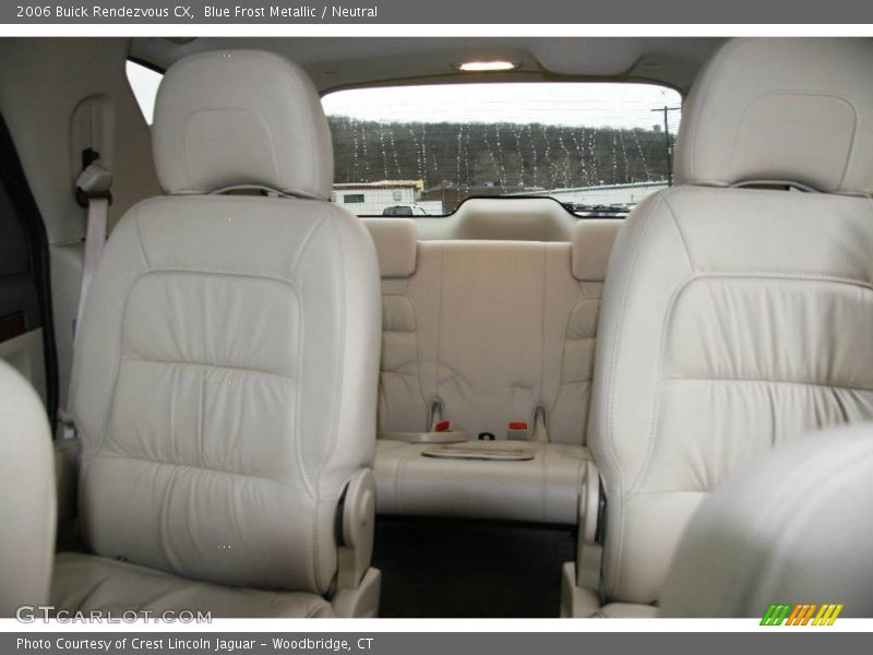 Blue Frost Metallic / Neutral 2006 Buick Rendezvous CX