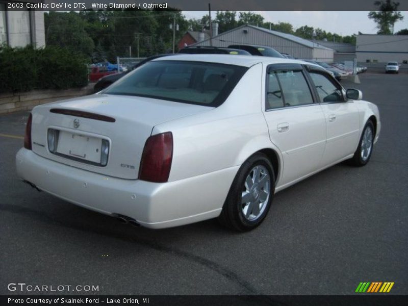 White Diamond / Oatmeal 2003 Cadillac DeVille DTS