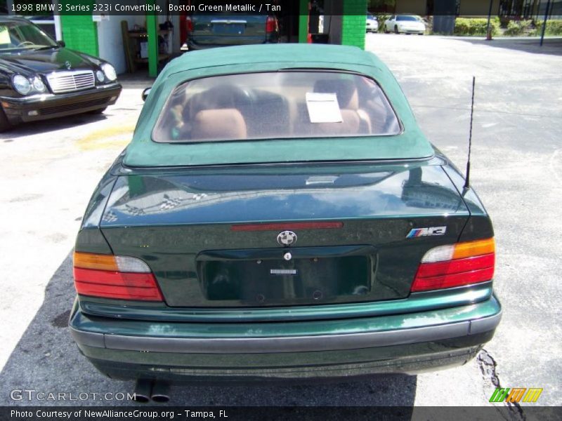 Boston Green Metallic / Tan 1998 BMW 3 Series 323i Convertible