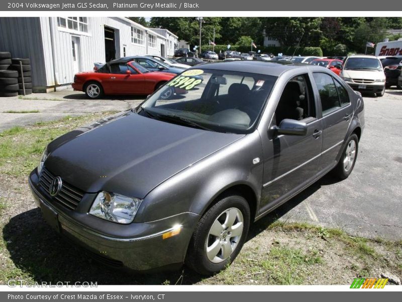 Platinum Grey Metallic / Black 2004 Volkswagen Jetta GLS Sedan