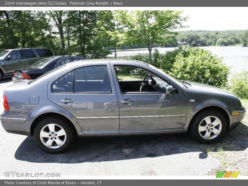 Platinum Grey Metallic / Black 2004 Volkswagen Jetta GLS Sedan