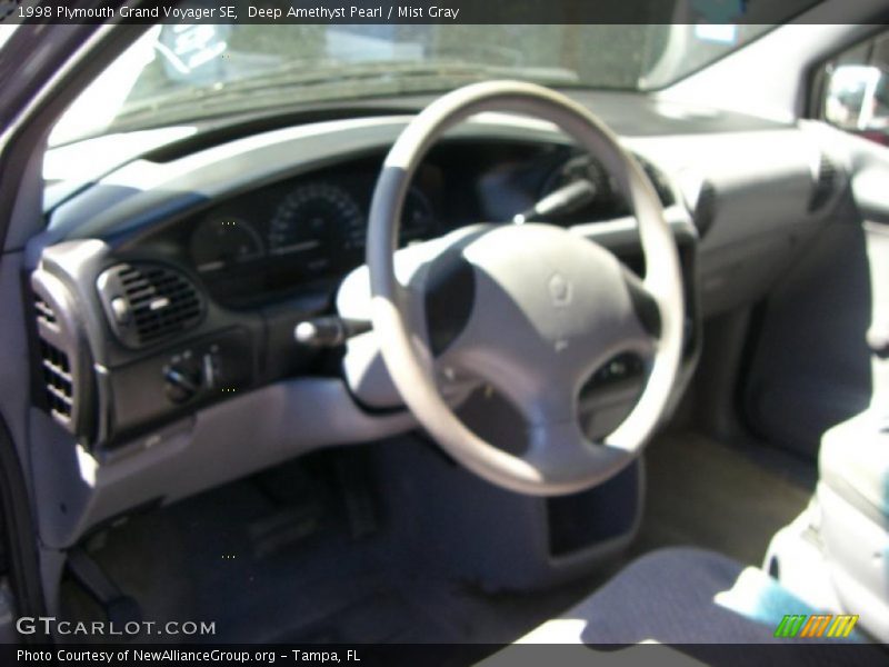 Deep Amethyst Pearl / Mist Gray 1998 Plymouth Grand Voyager SE