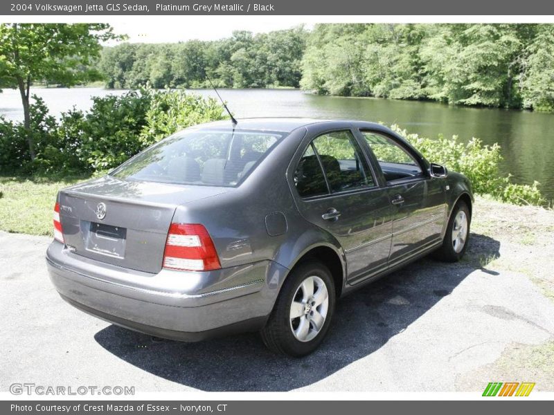 Platinum Grey Metallic / Black 2004 Volkswagen Jetta GLS Sedan