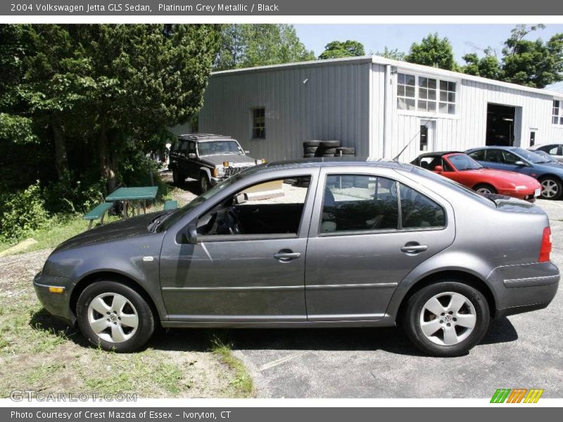 Platinum Grey Metallic / Black 2004 Volkswagen Jetta GLS Sedan