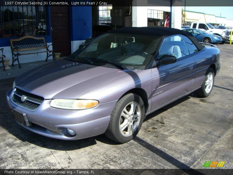 Light Iris Pearl / Gray 1997 Chrysler Sebring JXi Convertible