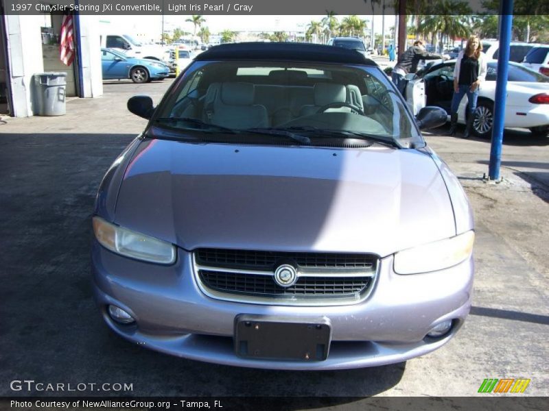 Light Iris Pearl / Gray 1997 Chrysler Sebring JXi Convertible