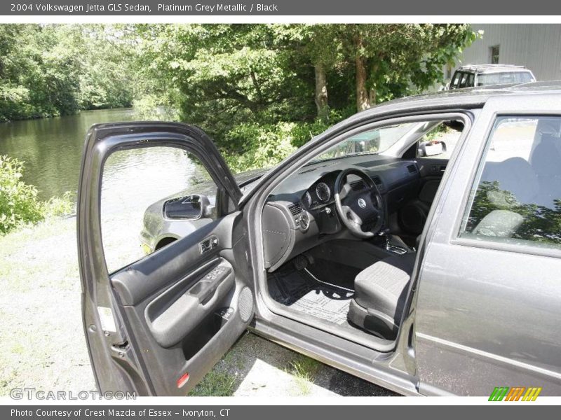Platinum Grey Metallic / Black 2004 Volkswagen Jetta GLS Sedan