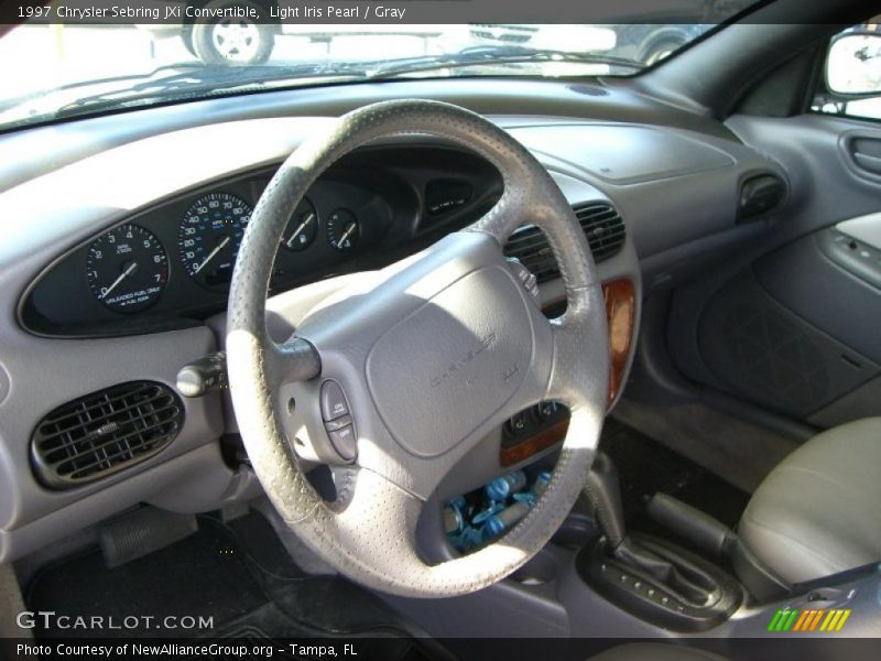 Light Iris Pearl / Gray 1997 Chrysler Sebring JXi Convertible