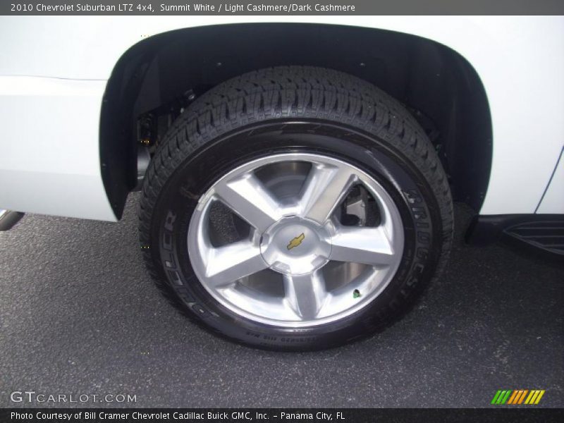 Summit White / Light Cashmere/Dark Cashmere 2010 Chevrolet Suburban LTZ 4x4