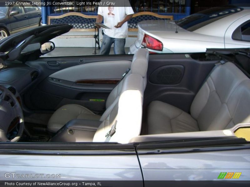 Light Iris Pearl / Gray 1997 Chrysler Sebring JXi Convertible