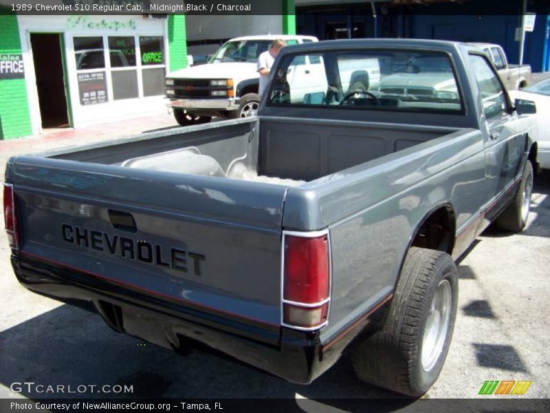 Midnight Black / Charcoal 1989 Chevrolet S10 Regular Cab