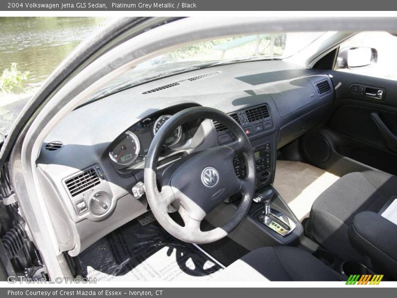 Platinum Grey Metallic / Black 2004 Volkswagen Jetta GLS Sedan