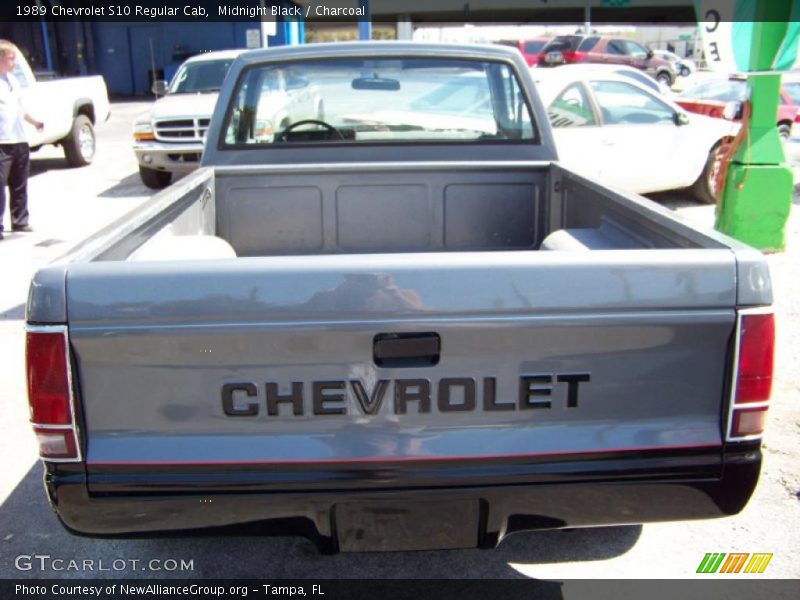 Midnight Black / Charcoal 1989 Chevrolet S10 Regular Cab