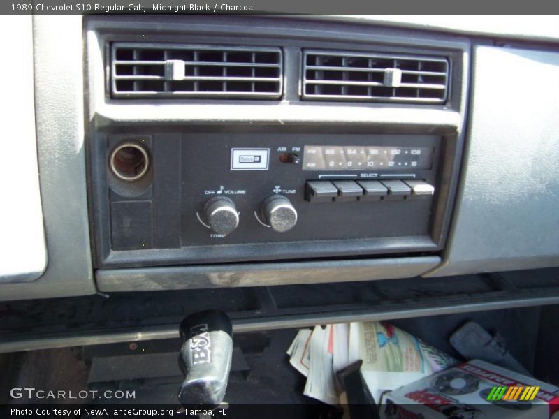 Midnight Black / Charcoal 1989 Chevrolet S10 Regular Cab