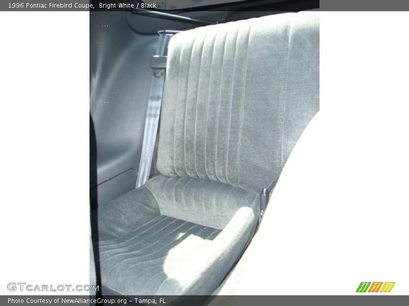 Bright White / Black 1996 Pontiac Firebird Coupe