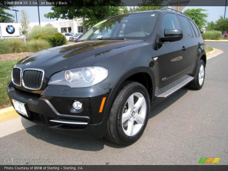 Jet Black / Black 2008 BMW X5 3.0si