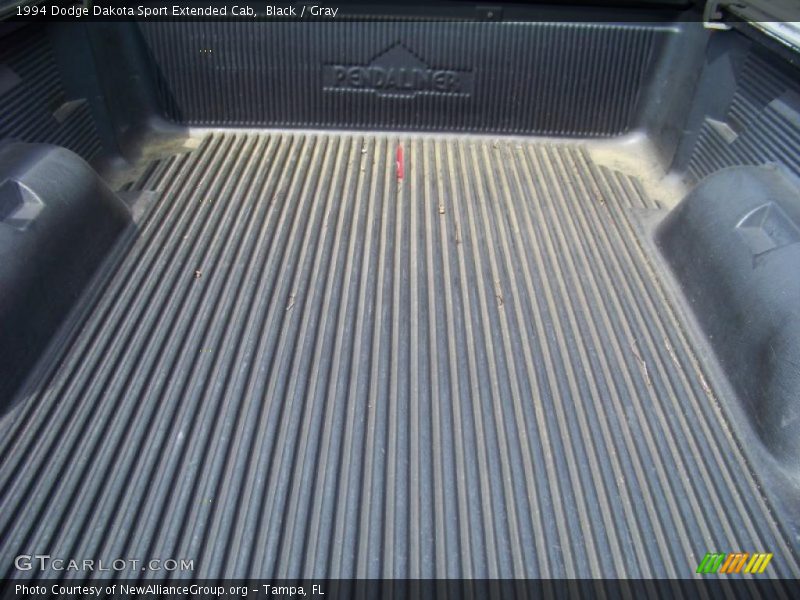 Black / Gray 1994 Dodge Dakota Sport Extended Cab