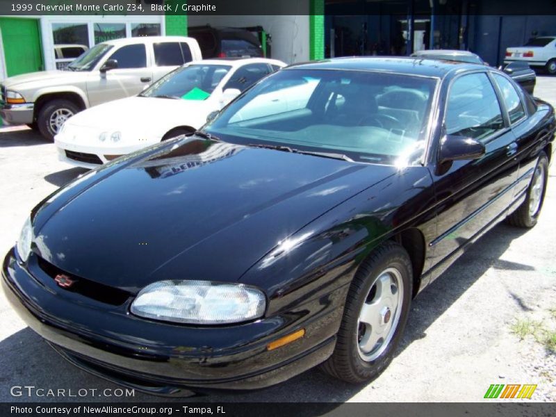 Black / Graphite 1999 Chevrolet Monte Carlo Z34