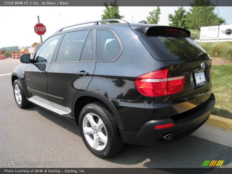 Jet Black / Black 2008 BMW X5 3.0si
