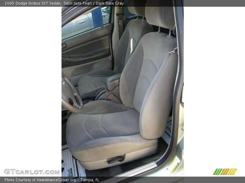 Satin Jade Pearl / Dark Slate Gray 2005 Dodge Stratus SXT Sedan