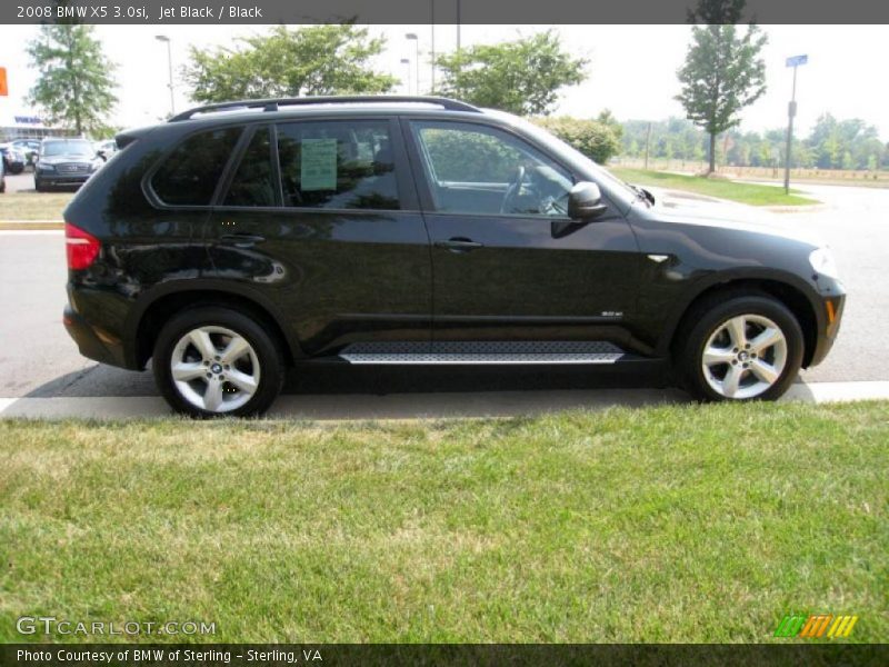 Jet Black / Black 2008 BMW X5 3.0si