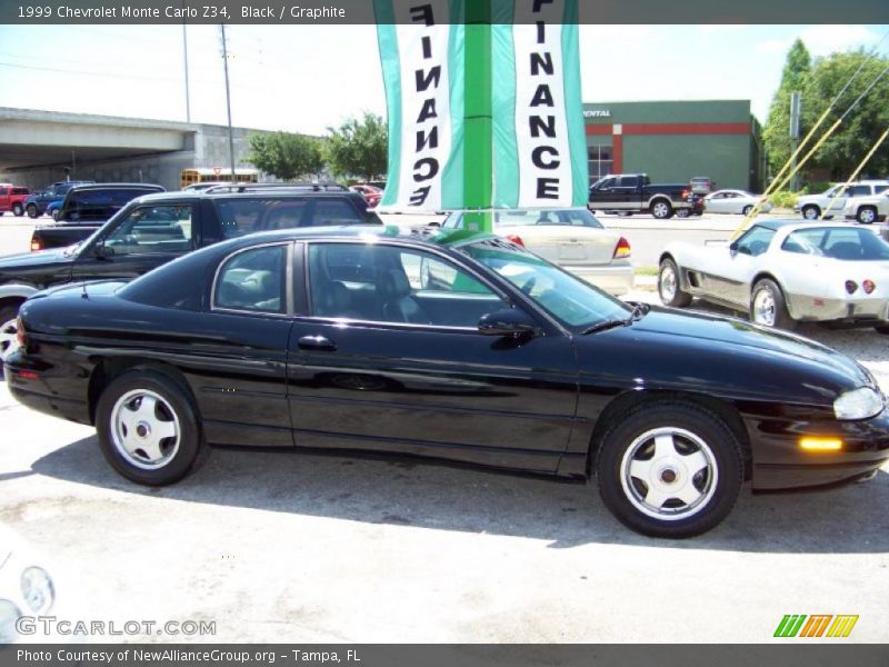 Black / Graphite 1999 Chevrolet Monte Carlo Z34