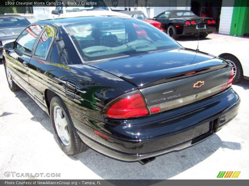 Black / Graphite 1999 Chevrolet Monte Carlo Z34